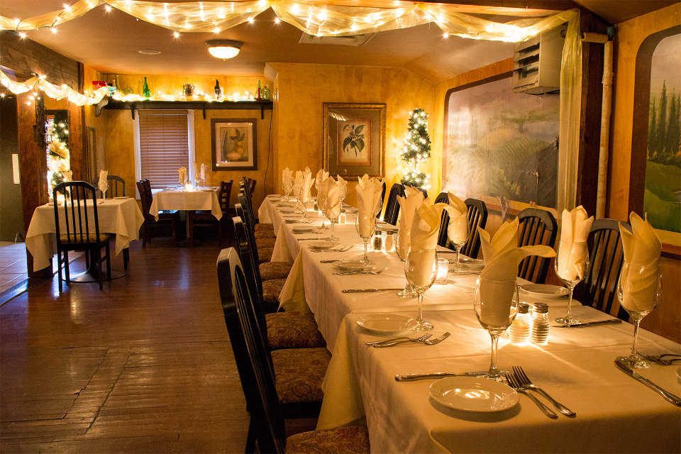 Our Private Room Configured As One Large Table